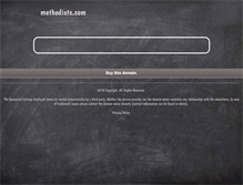 Tablet Screenshot of methodists.com